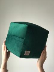 Organizer Küp Yastık Zümrüt