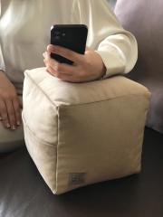 Organizer Küp Yastık Toprak/Bej