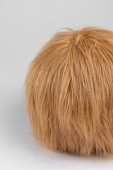 Uzun Tüylü Camel Top Yastık