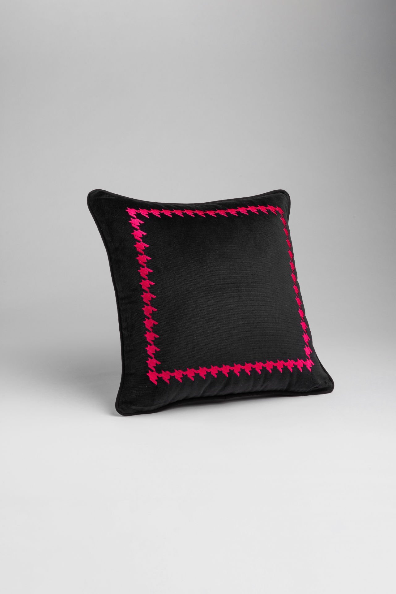 Pie de pull Yastık Siyah/Fuşya