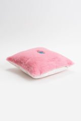 Boho Bear Nakışlı Yastık - Pembe